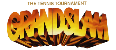 GrandSlam: The Tennis Tournament logo for Sega Mega Drive